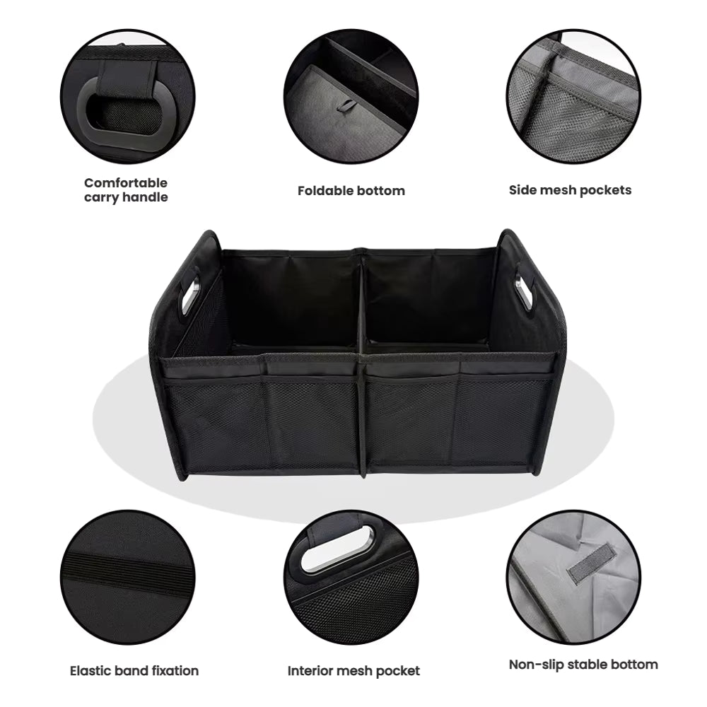40L Foldable Portable Car Storage Box