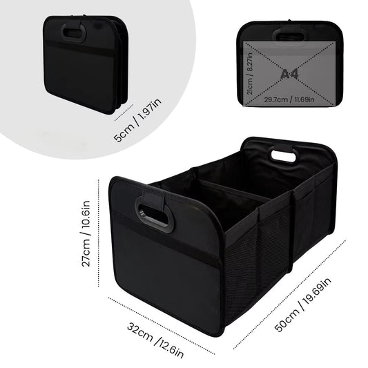 40L Foldable Portable Car Storage Box